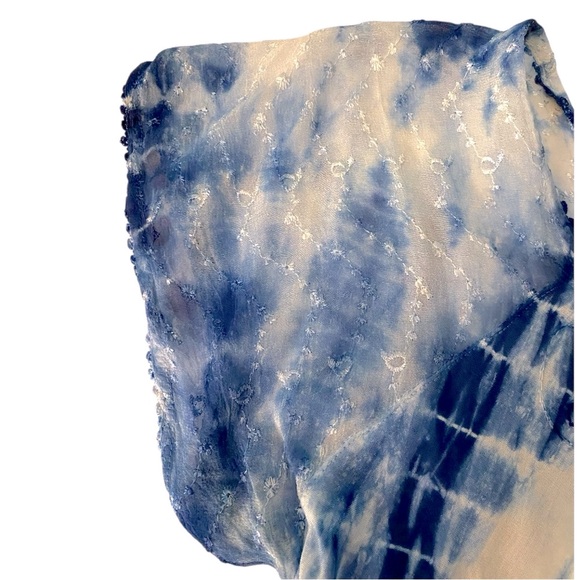 Jackpot Womens Tye-Die One Size Summer Pullover Multicolor Accents NWT - Picture 5 of 10